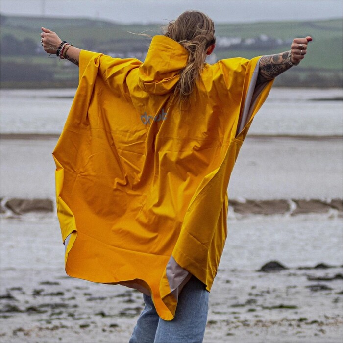 Dryrobe Robe Poncho 2024 Wasserdichte nderung / A OS PON - Yellow